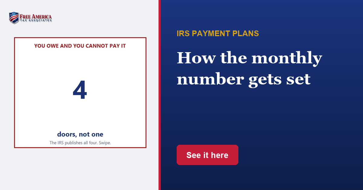 How IRS Payment Plans Are Really Built