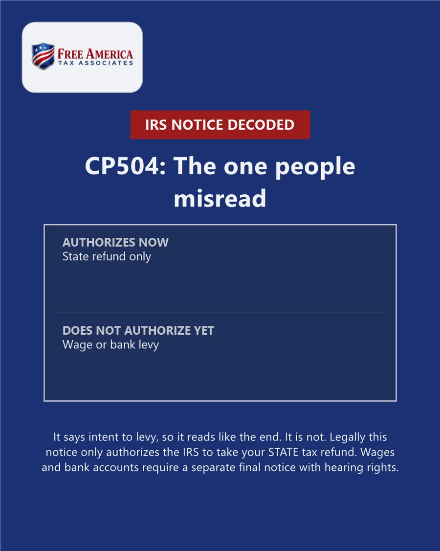 IRS notice decoder, card 5