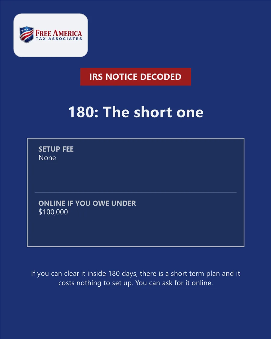 What to do if you owe the IRS and cannot pay, card 2